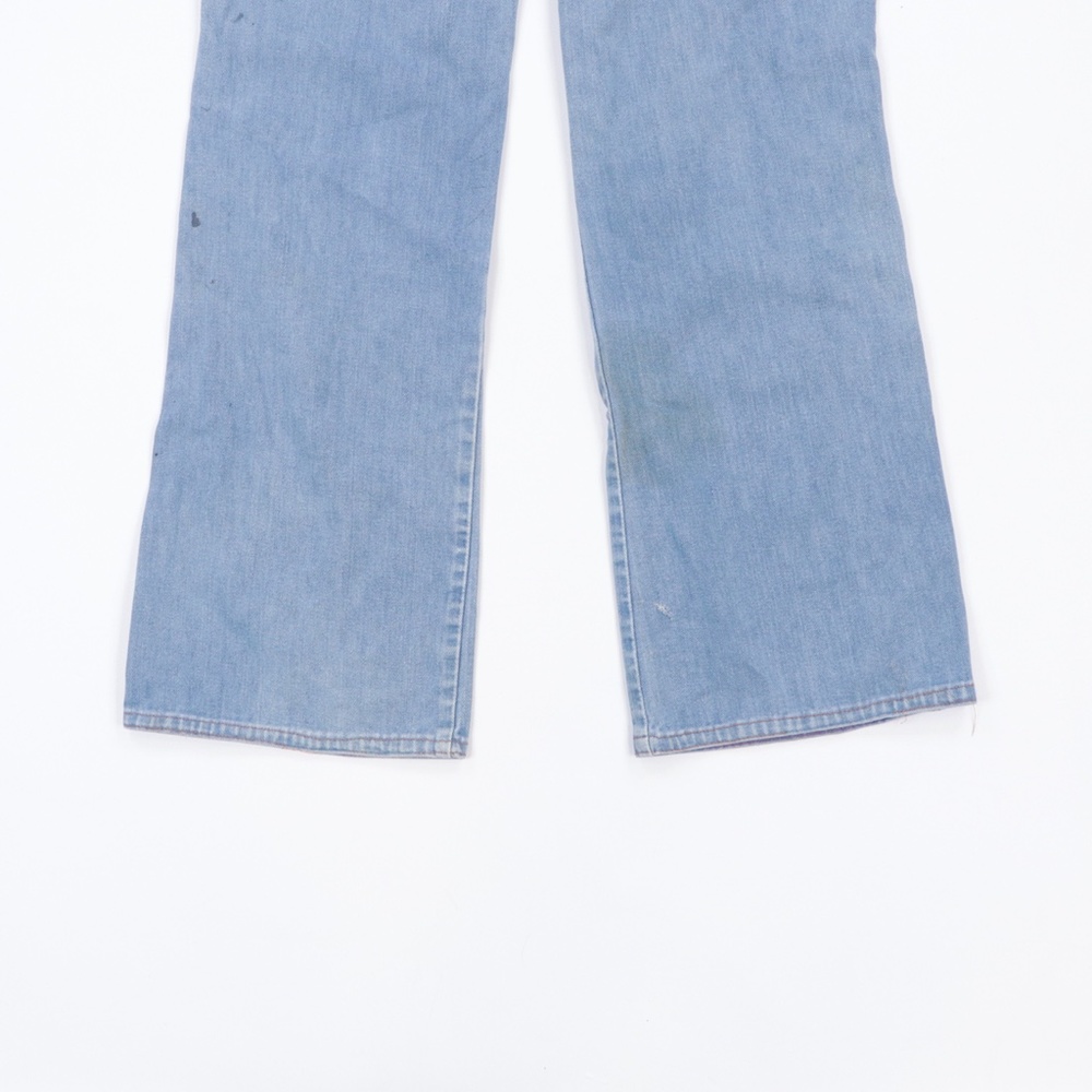 70s Wrangler Mens 34x31Bell Bottom Jeans USA - Picture 9 of 13